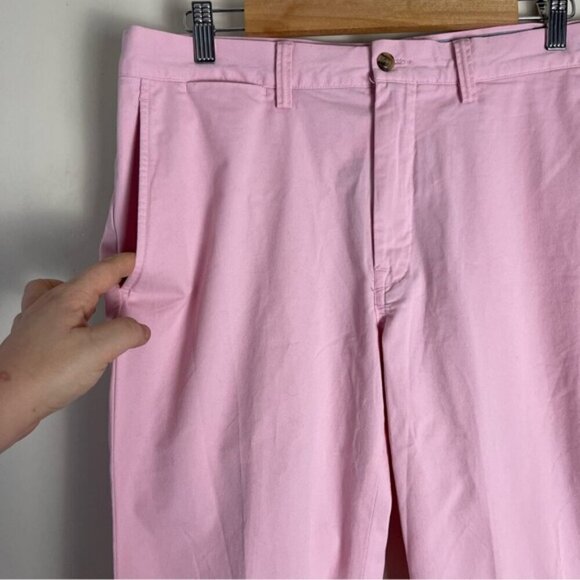 Polo Ralph Lauren Men’s Washed Stretch Straight Chino Pant Carmel Pink 34/32 - Picture 7 of 16